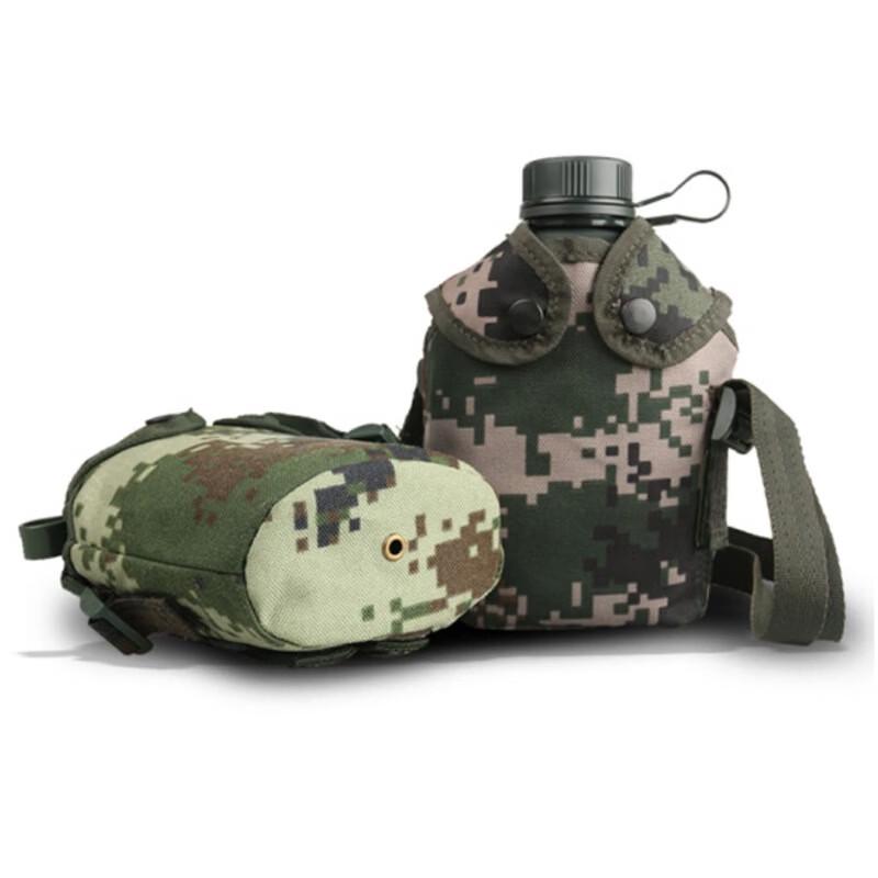 Xinkedun 1L Outdoor Military Thickened Water Bottle