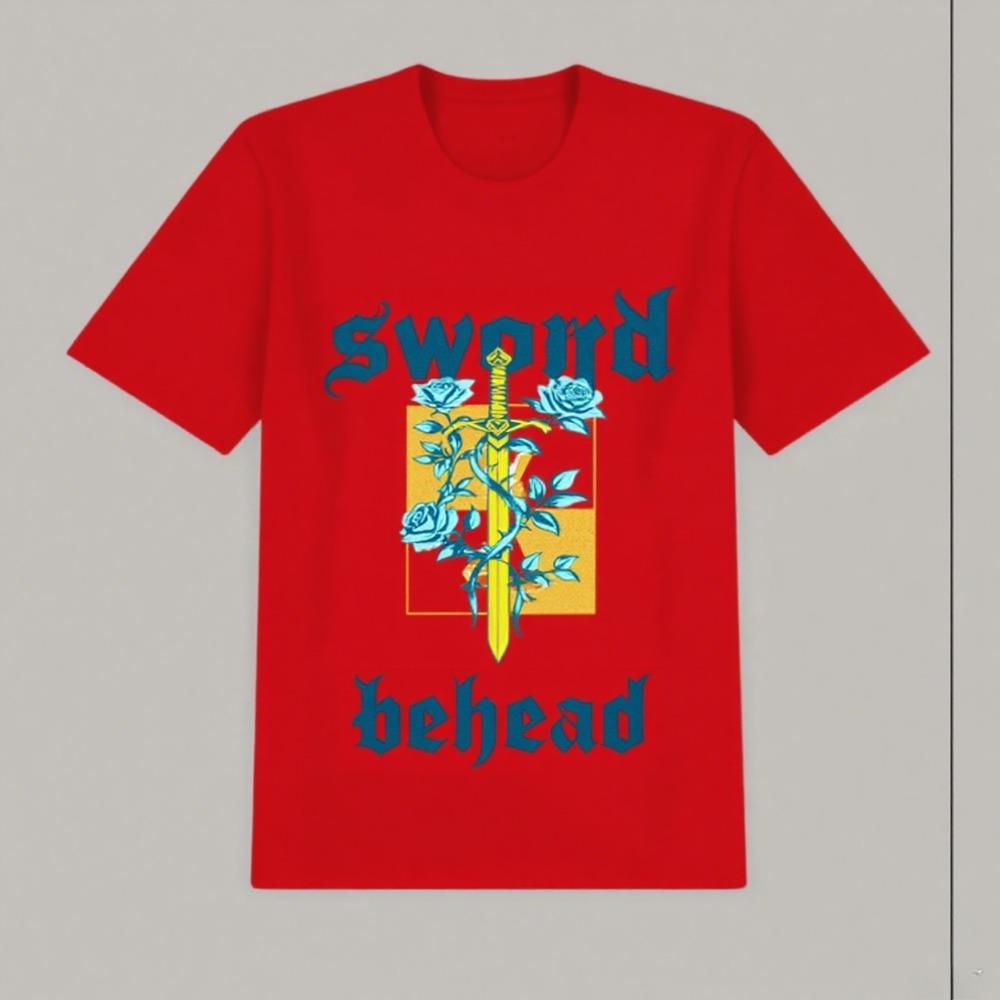 Short-sleeved Emerging Art Daily Style Women's T-shirt New Street Style Trend Printing Cotton Couple Tide Brand Breathable Tops