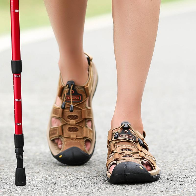 Mărime mare 38-48 Sandale de plajă de vară pentru bărbați Sandale de sport în aer liber