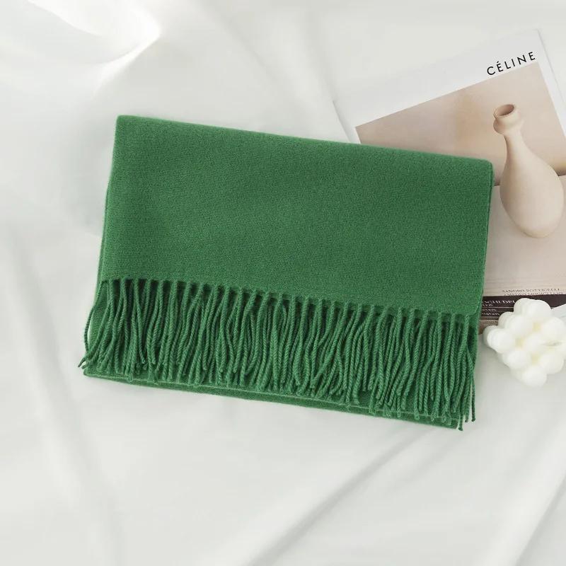 Cashmere Scarves for Women  Winter Shawls Warm Wraps Lady Pashmina Solid Print Blanket Scarf Neck Headband Hijabs Stoles