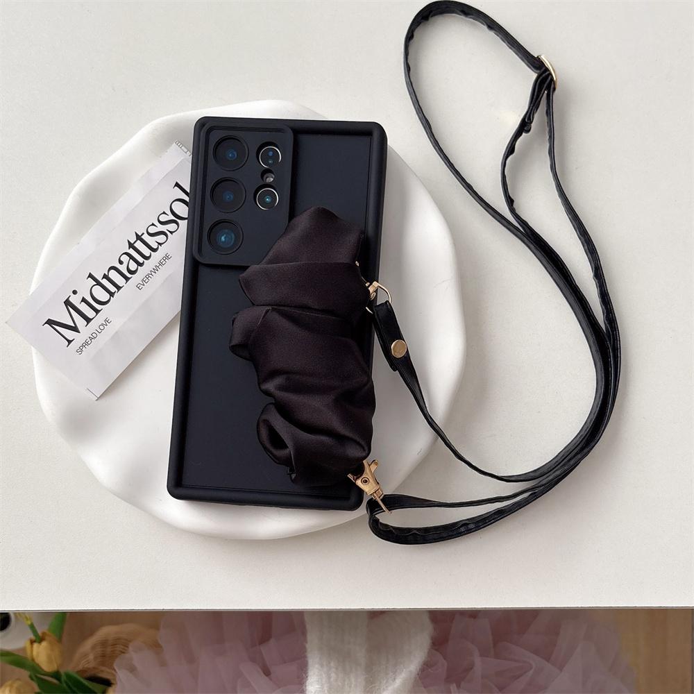 Crossbody Wrist Strap Phone Case for Samsung Galaxy S25 S23 S22 Plus S24 S21 FE Note 20 Ultra A56 A36 A55 A26 A16 A35 A15 5G