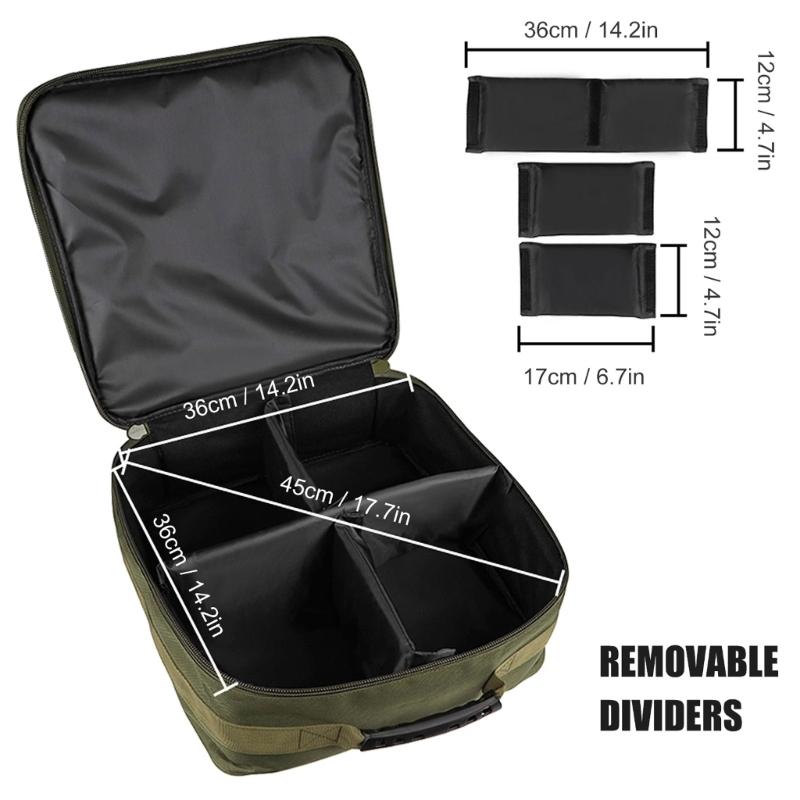 Carp Fishing Reel Bag Waterproof Fishing Reel Storage Bag Carry for Case Fishing