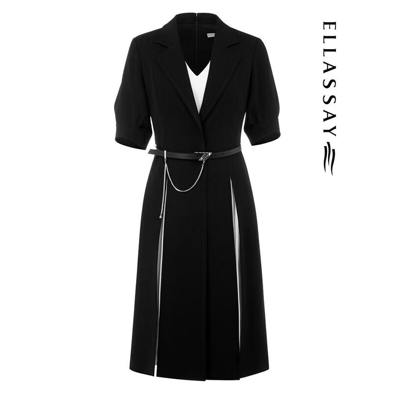 ELLASSAY Color Block Business Dress