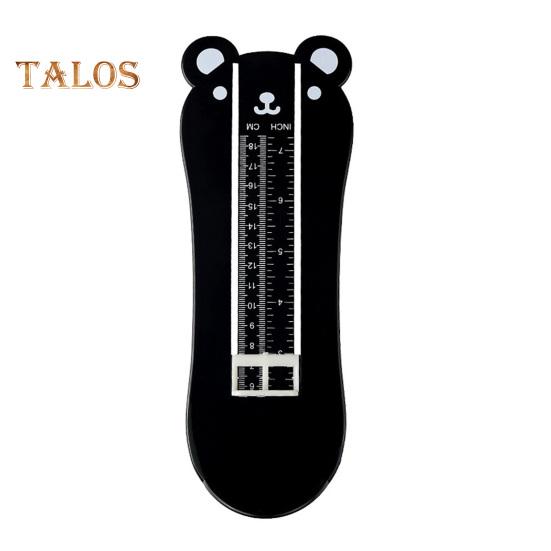 

Измерительный прибор для ног с изображением медведя для младенцев, детей и взрослых, измеритель длины стопы, линейка для измерения обуви, домашний измеритель стопы, точная таблица измерений чёрный