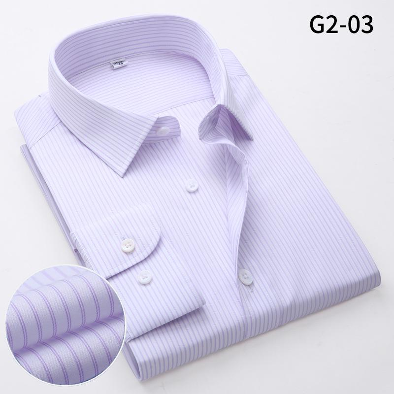 Pánská košile s dlouhým rukávem z mercerované bavlny nežehlivá - Špičkové formální business oblečení