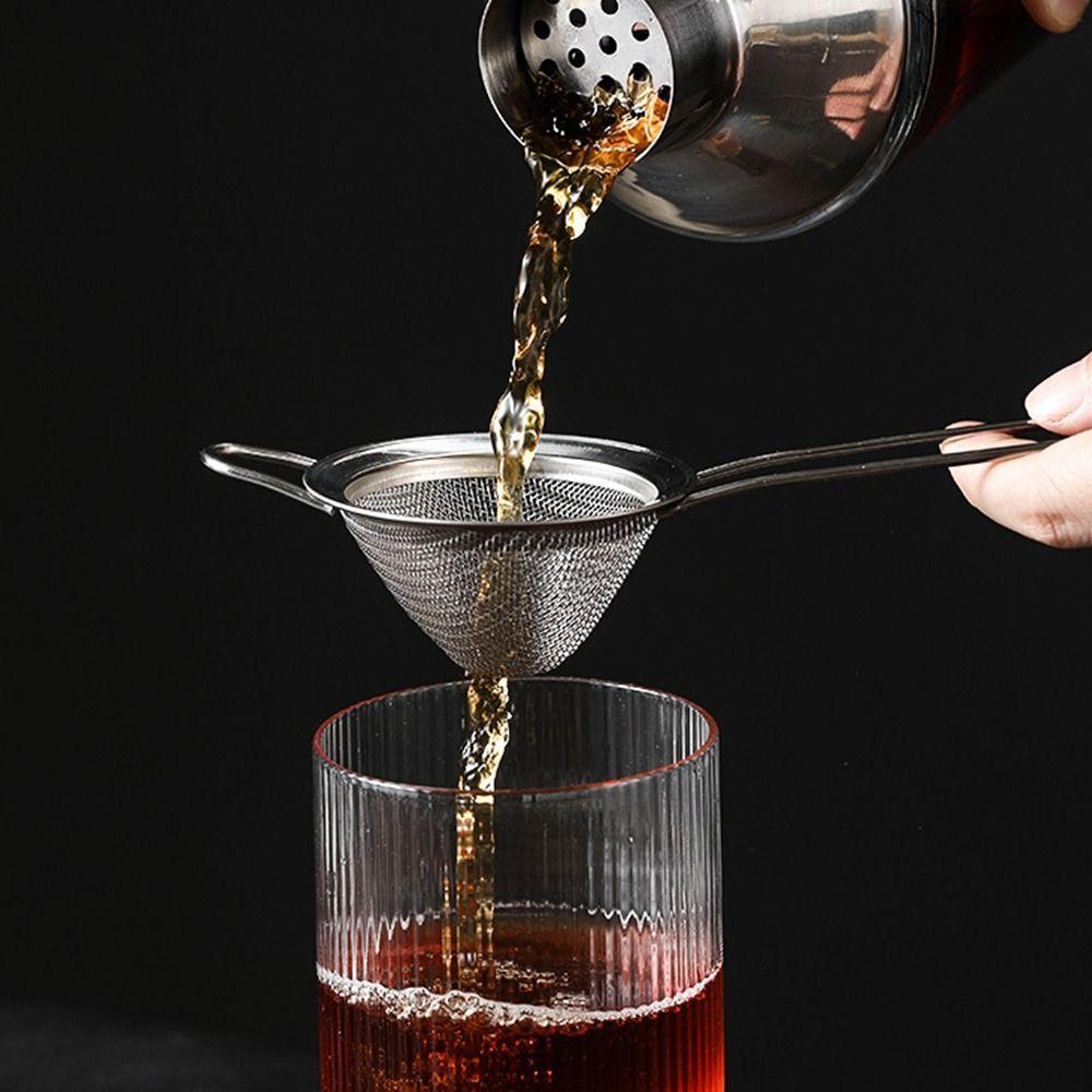 Easy Clean Colander Mesh Spoon Durable Material Filter Oil Strainer Fine Mesh Spoon  Kitchen