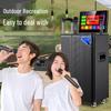SAST All-in-One Karaoke System with Display & Dual Mics CN plug (adapter included) (CN version)
