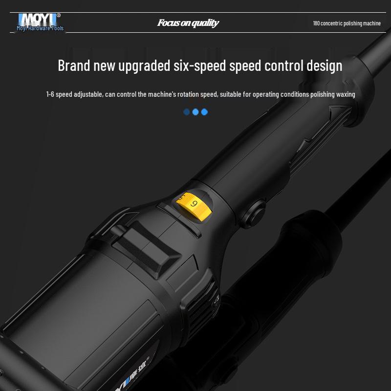 Electric Car Polisher Scratch Repair & Waxing Machine with Speed Control