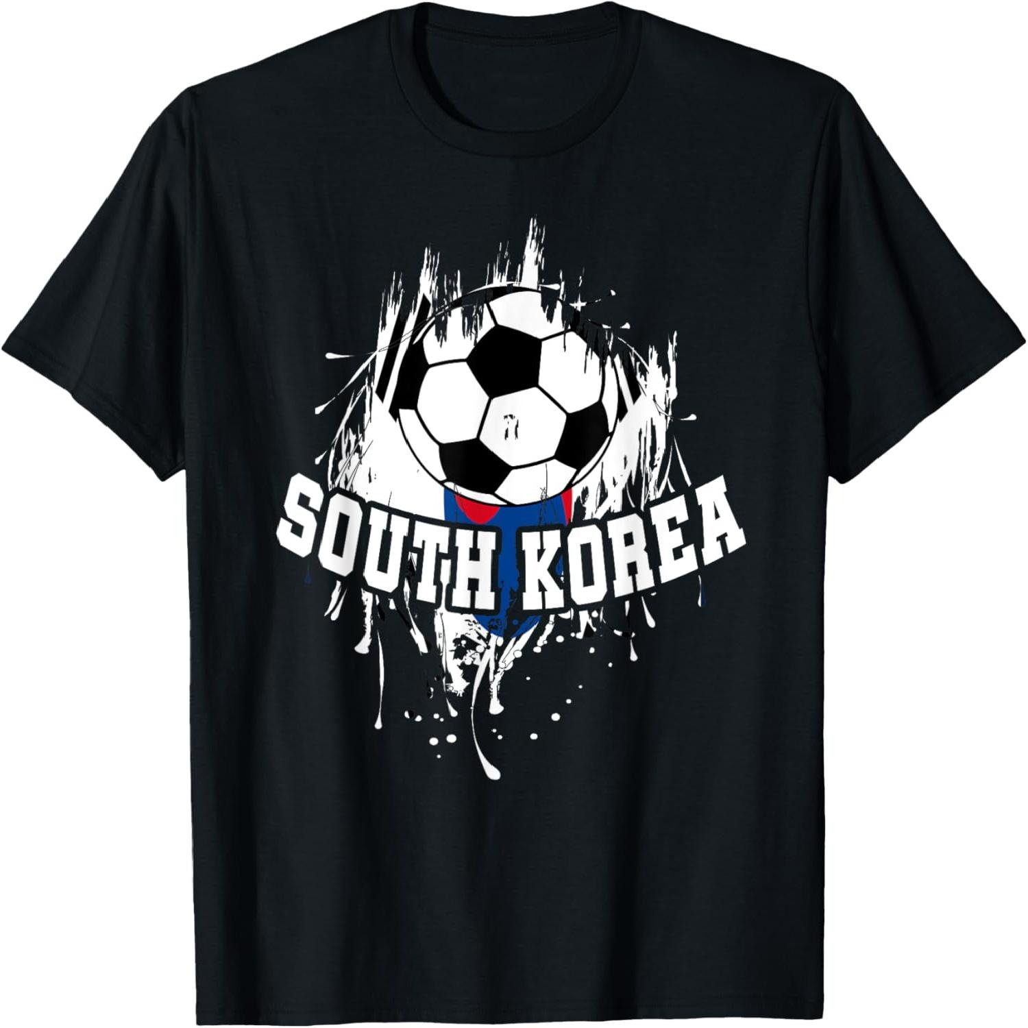 South Korea Soccer Korean Football South Korea Futbol T-Shirt S