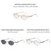 Metal Sunglasses With Pearl Embellishments For Fashionable Sun Protection