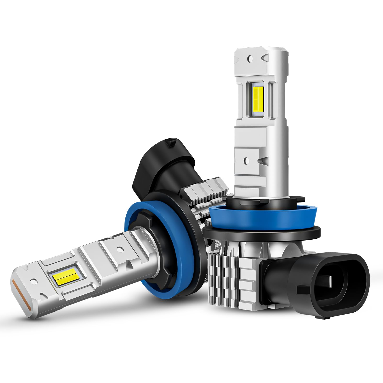 

BORDAN h11 Светодиодная противотуманная фара с вентилятором, переключение 2 цветов, белый/салатовый, с вентилятором, H8 H8/H11/H16 LED Fog with fan зелёный