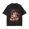 Summer Dragon Ball Gohan Nostalgic Anime Men's Washable T-shirt Heavyweight Family Matching