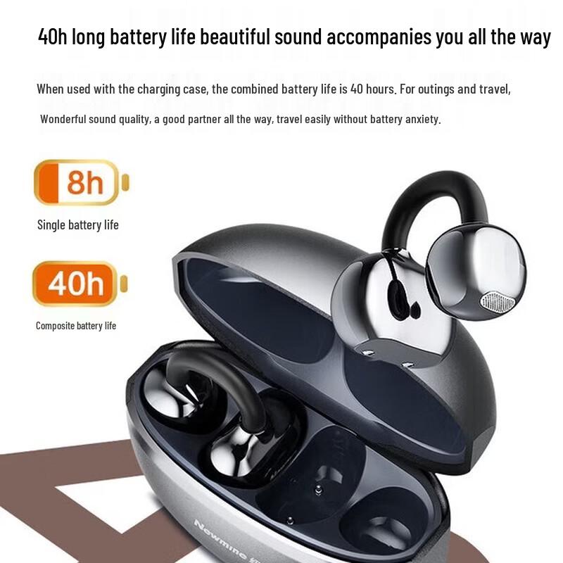 Newman A10 Pro Bone Conduction Ear Clip Wireless Bluetooth Headset