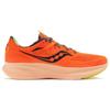 SAUCONY Ride 15 Herren Low-Top Laufschuhe orange rot leichtes Gewebe gedämpft rutschfest strapazierfähig Rennsport bequem S20729-45