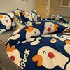 Cartoon Duvet Cover Household Dormitory Bedclothes Luxury King Queen Size Fashion Washable Home Textile Bedding Skin-friendly