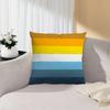 Lgbt Rainbow Flag Pillowcase Toon Gift Cushion Cover Bedroom Home Sofa Chair Seat Decor Pillow Case