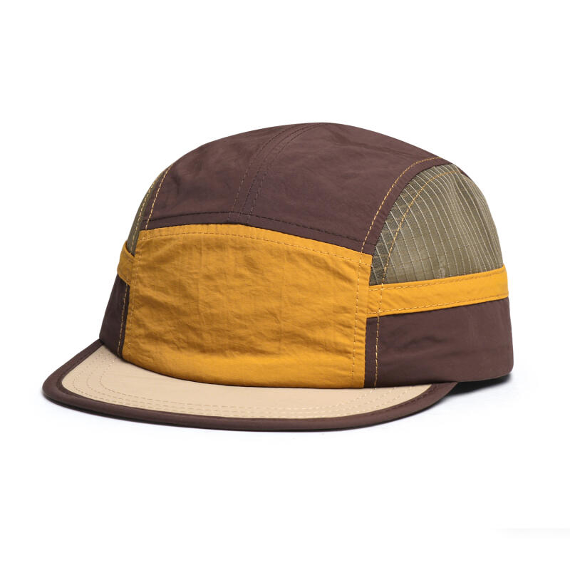 5 Panel Cap for Men Women, Quick Dry Nylon Mesh Material, Perfect for Running, Camping, Outdoor Sports,Daily Casual Fashion Wear