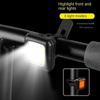 Set Lumini LED Mini Față Spate Bicicletă Nou, Reîncărcabil USB, Lumină Față/Spate Ciclism, Lampă cu Margele COB, Lampă Bicicletă Impermeabilă