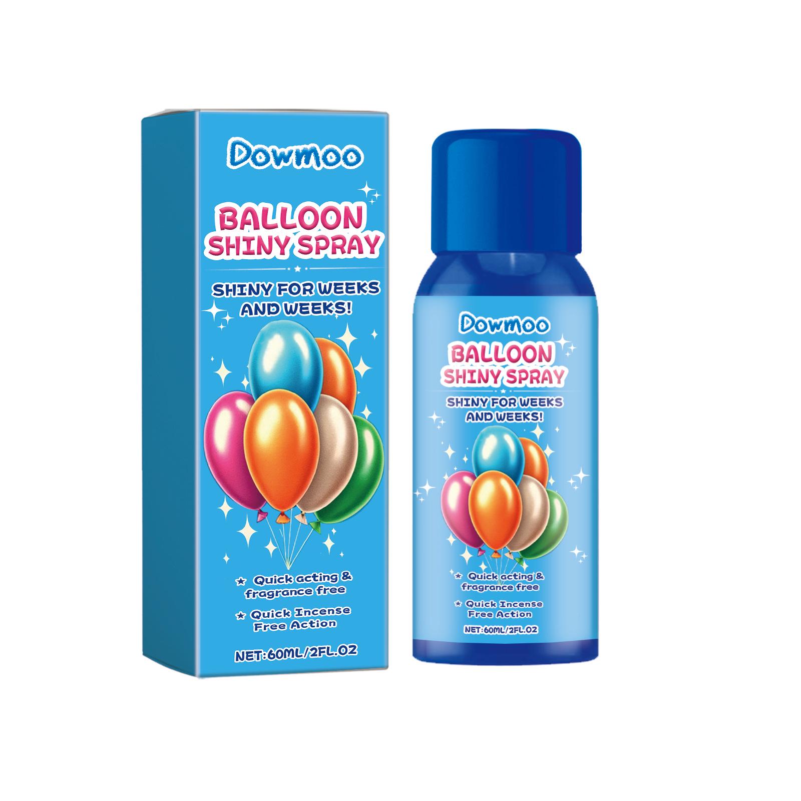 Dowmoo Portable Odorless Balloon Gloss Spray – Enhances Shine & Prevents Oxidation
