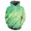 Simple Plaid Pattern Hoodies for Men Fashion Casual Long Sleeve Vintage 3D Printed Pullovers Loose Daily Wear Comfortable Hoodie