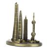 Shanghai Building Collection Model Oriental Pearl Tower Global Financial Center Souvenir