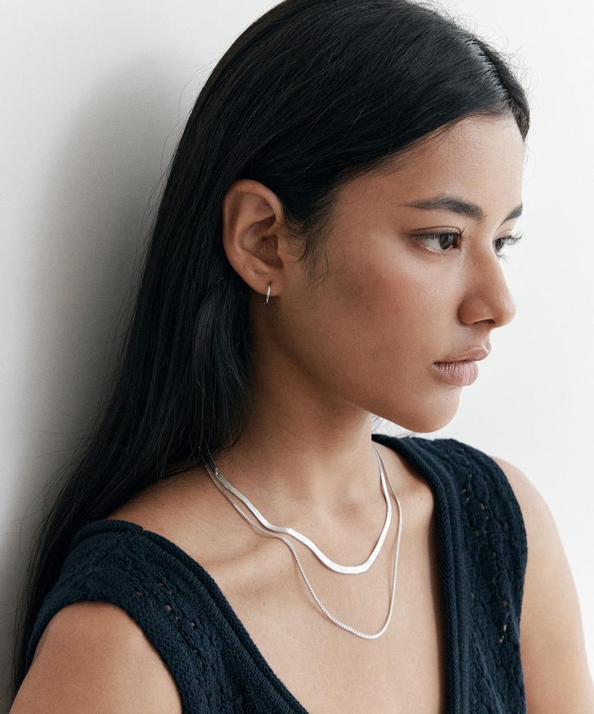 Attica Raw Lain Twin Necklace / Nbs024