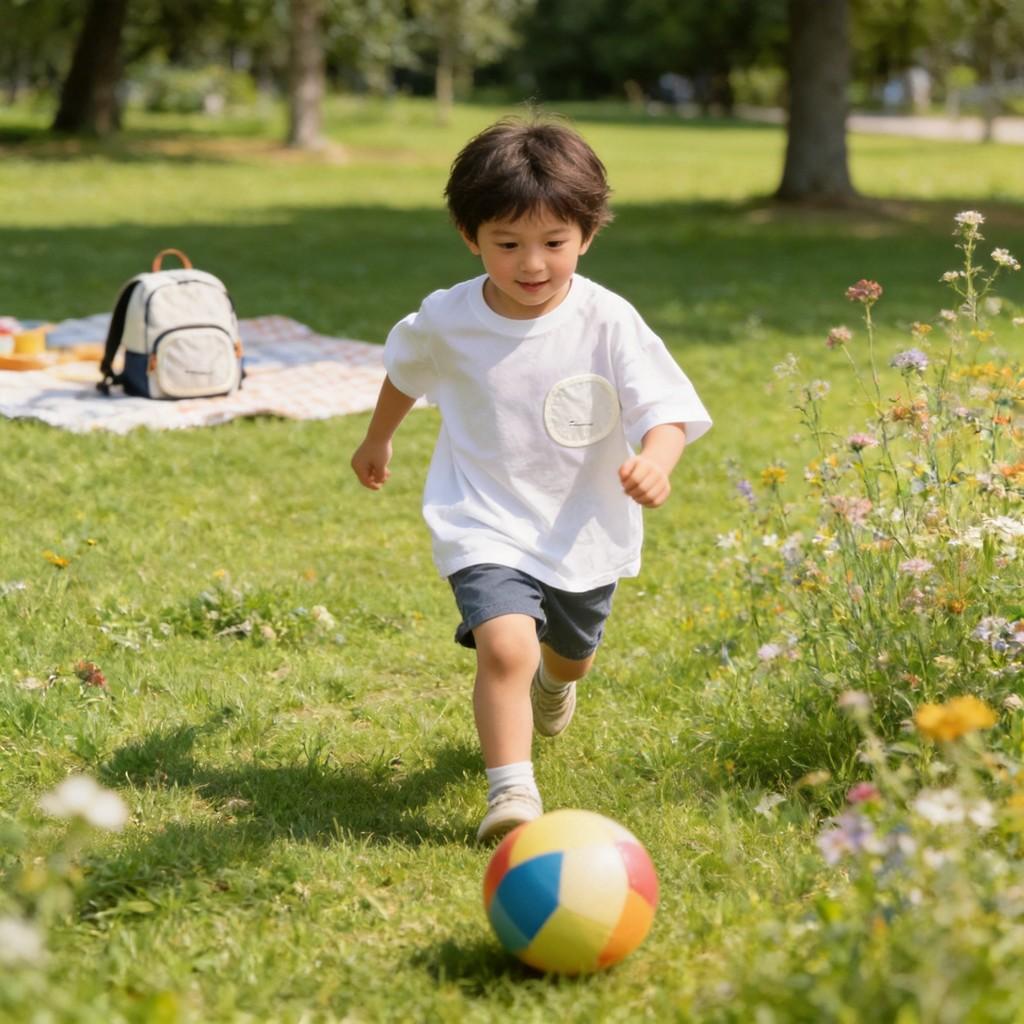 Boy Short Sleeve T Shirt Cotton Summer Casual Kids Tee For Toddler Boys