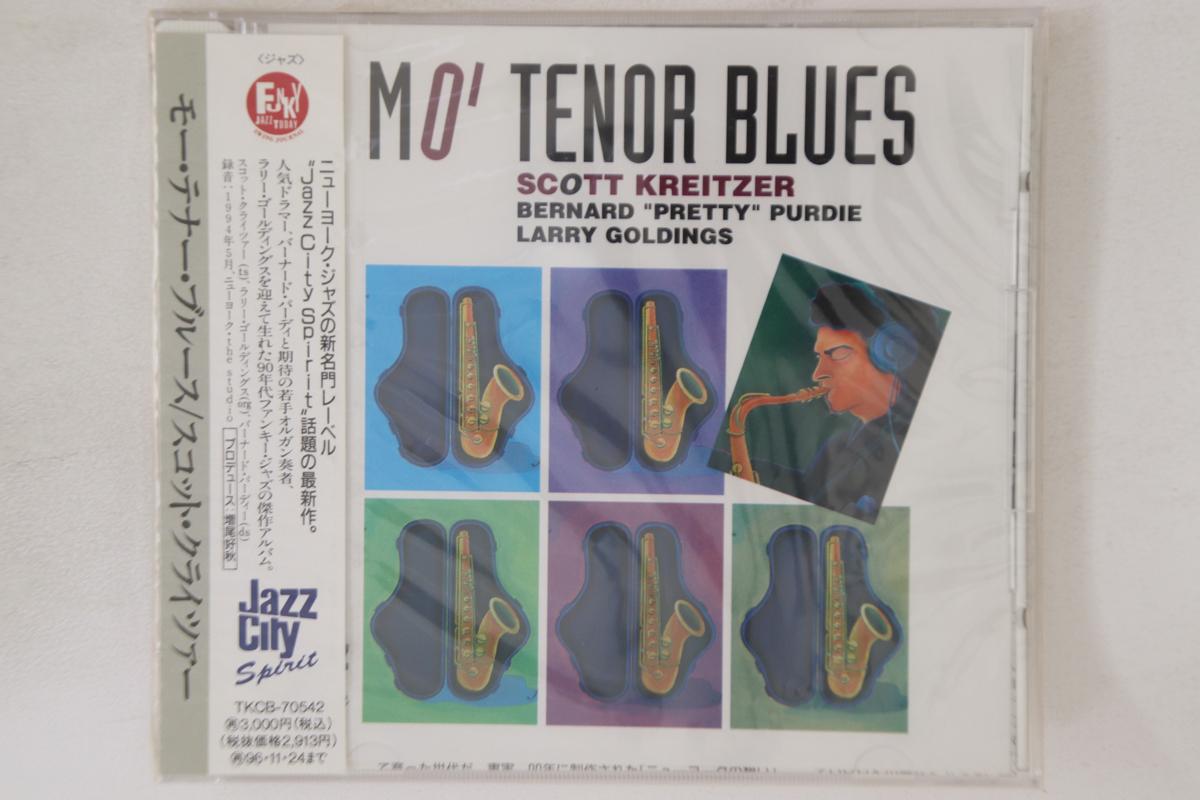 

CD SCOTT KREITZER - Mo Tenor Blues TKCB70542PROMO JAZZCITYSPIRIT Japan Obi Jazz Used