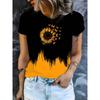 Summer Flower Floral 3D Print Women's T-Shirts Casual O-Neck T Shirt Y2k Harajuku Tops Short Sleeve Street Tees Female Clothing