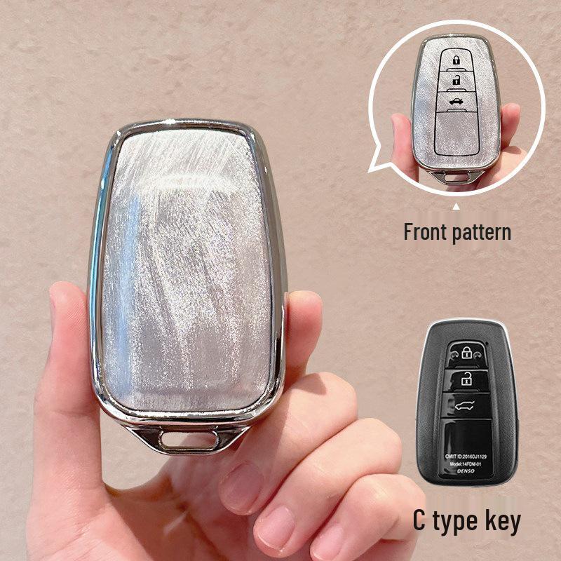 

Key Case for Toyota Corolla, Camry, Levin, RAV4, Avalon, Highlander, Wildlander - Women s Edition
