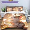 3pcs Handsome Cute Cat Quilt Set Cartoon Themed Bed Quilt Set Lovely Character Bedroom Decor Bed Quilt