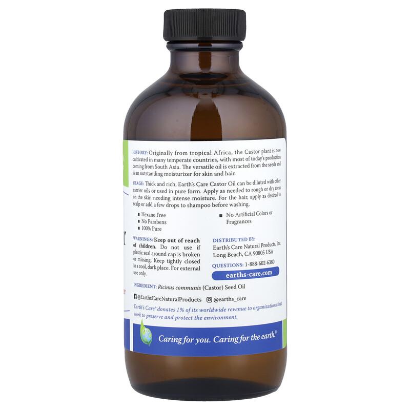 100% Pure Castor Oil, 8 Fl Oz (236 Ml)