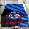 1PC Arema Football club Printed Soft Flannel Blanket Throw for Adult Bedroom Living Room Sofa Camping Travel Fan gifts Christmas Gifts