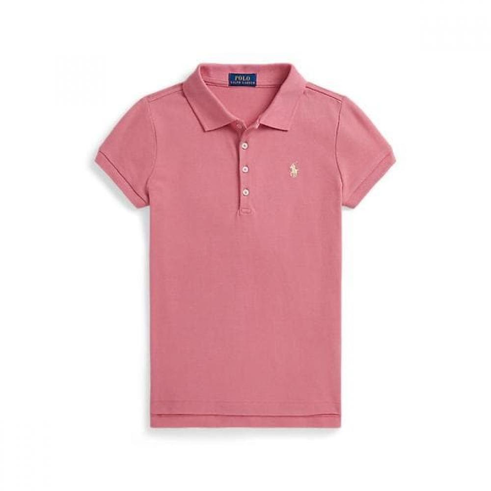 

Polo Ralph Lauren Girls Stretch Pique Polo Shirt 7 16 Cwpoknig8020677650 L