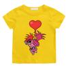 Trolls Anime Print Casual T-shirts Children Intellectual Fun Cartoon Tshirts Kids High Quality Cotton Tees Boys Girls Tops