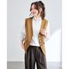 TERRE BLEUE Women's Short Suit Vest