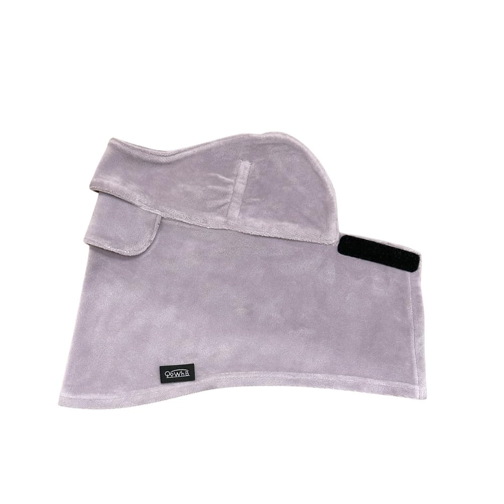 White Beauty Breathable Face CP Face Warmer for Fall and Gray Women's UV-Cut Cover, Type, Winter,