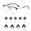Fashion Anti Blue Light Reading Glasses Unisex High Definition Far Sighted Eyewear Square Plus Diopters Computer Eyeglasses