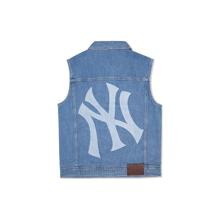 New MLB New York Yankees SS24 Vest Unisex Light Blue 3AVTB0141-50BLL