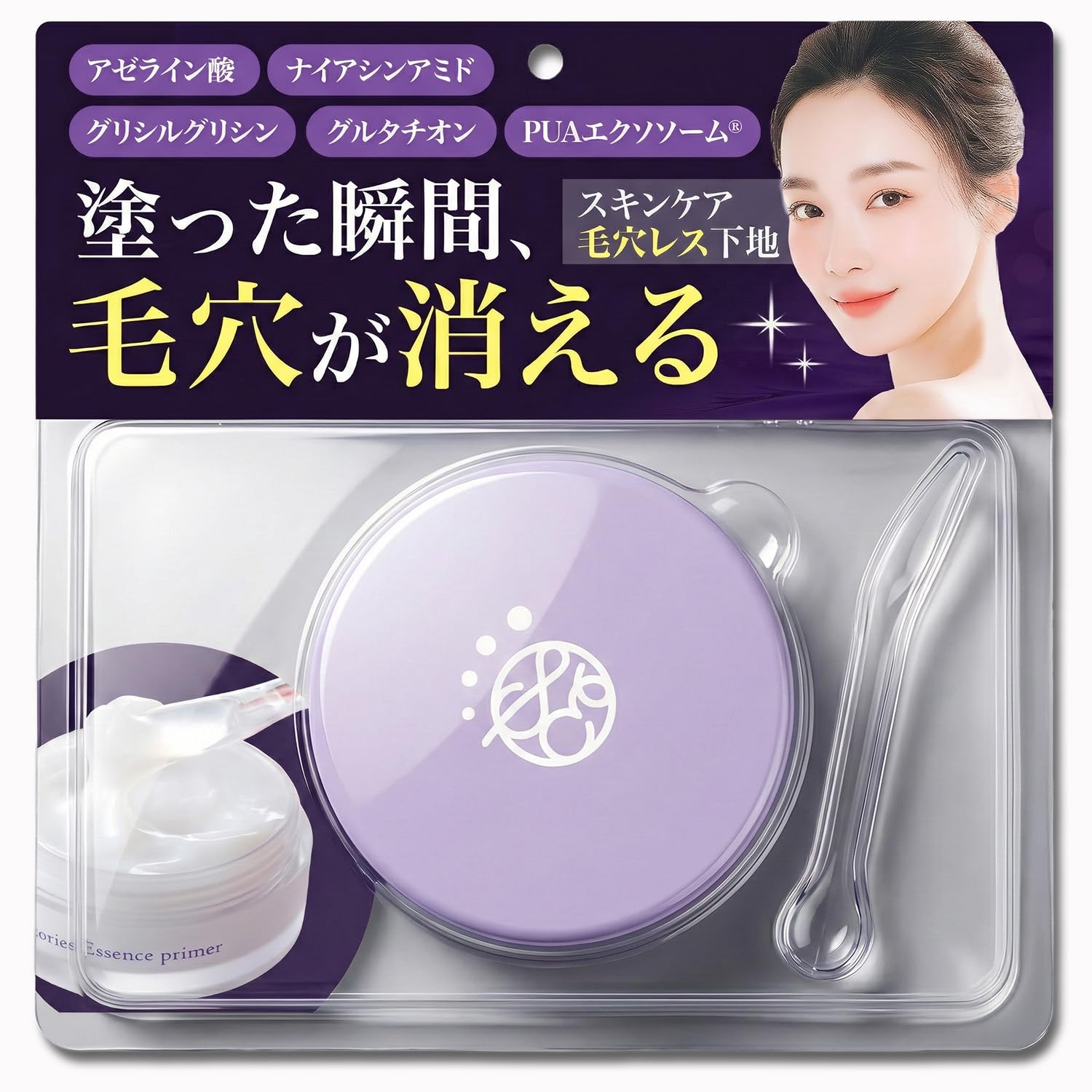 Первый праймер для маскировки пор 15 г SE Праймер База под макияж Корейская косметика Праймер-консилер для пор Кремовая тональная основа Тональная основа Stories Essence [Мира