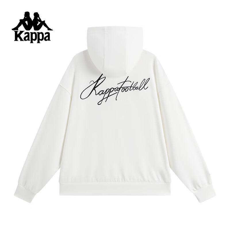Kappa Unisex Embroidered Hooded Pullover Sweatshirt