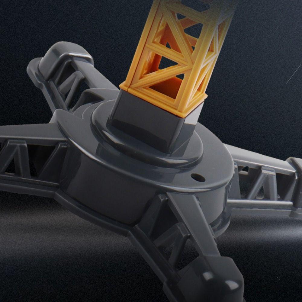 Simulations-Turmdrehkran-Modell Hebeturm-Auto Bau-Modell Pädagogisches Spielzeug