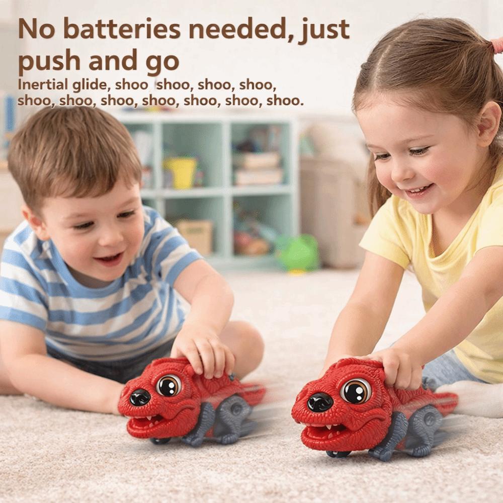 Simulation Model Inertia Dinosaur Car Dinosaur Sliding Dinosaur Car  Educational Toy