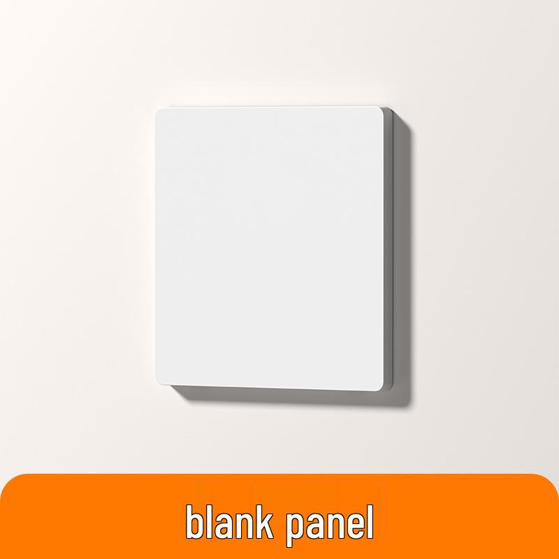 Ultra-Thin Smart Switch Panel with Mijia App Voice Control, Single/Double Options for Whole House Smart Home Integration.