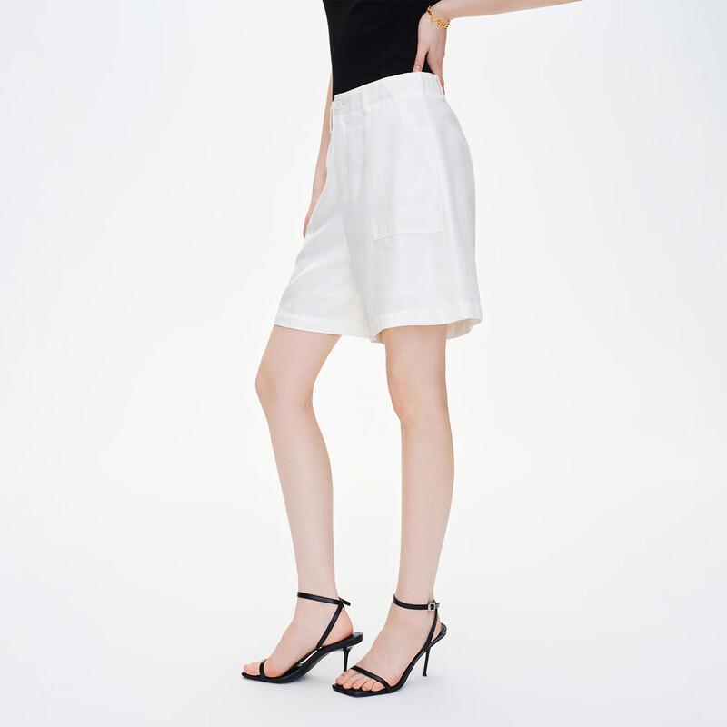 GIOVANNI VALENTINO Women's High-Waisted Wide-Leg Shorts