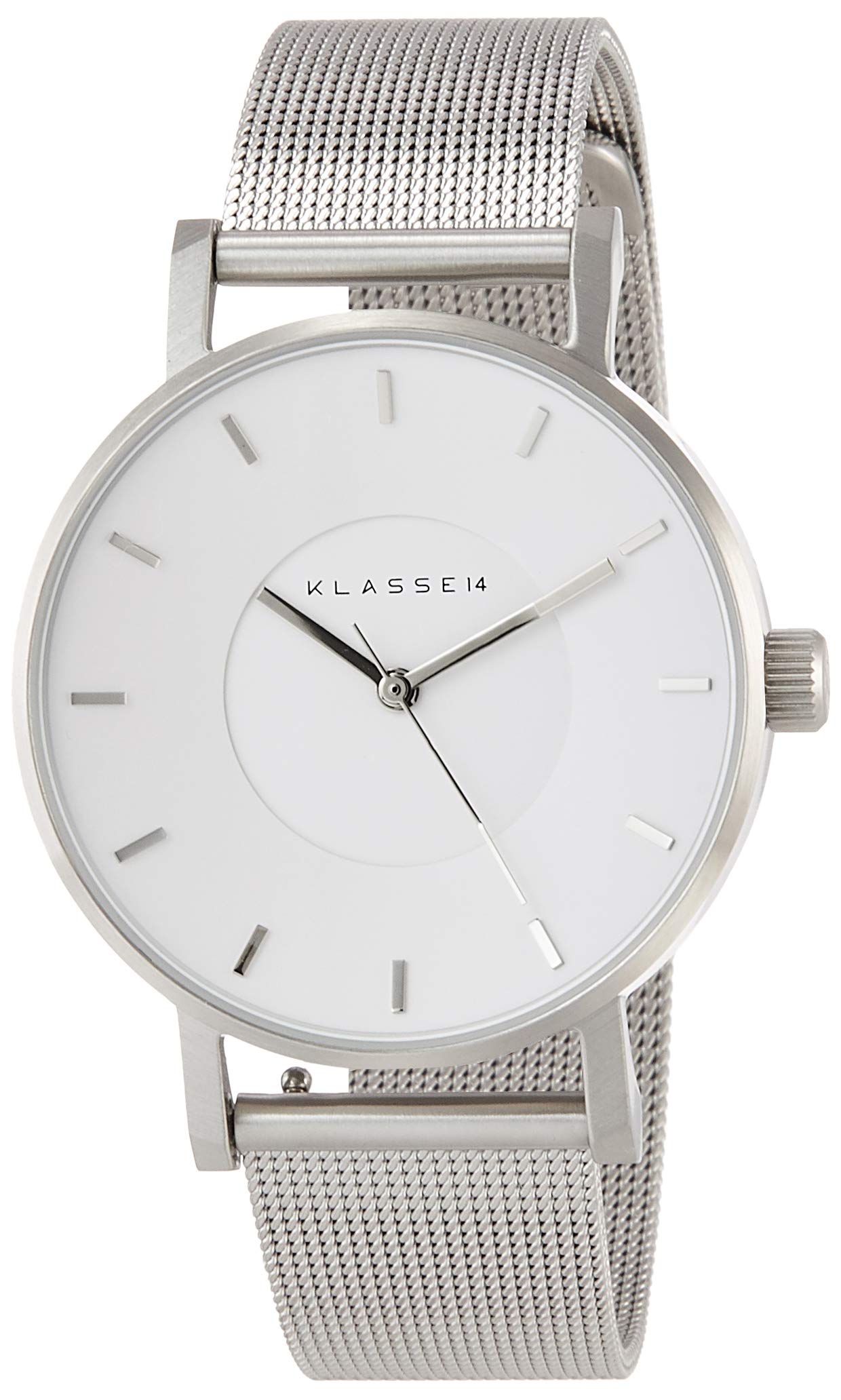 

Watch Volare Silver White Mesh 36mm WVO19SR005W Silver [KLASSE14] Women s