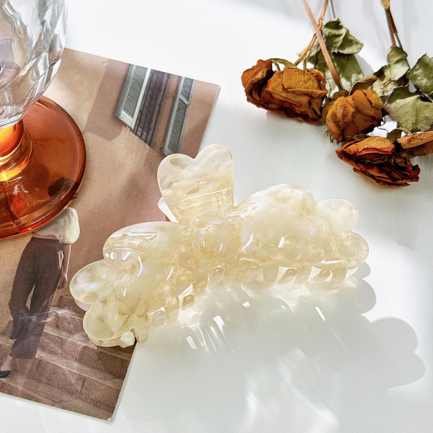 

Acetate Elegant Multicolor Hair Claw For Chic Updos And Fashionable Everyday Hairstyles Bright Yellow