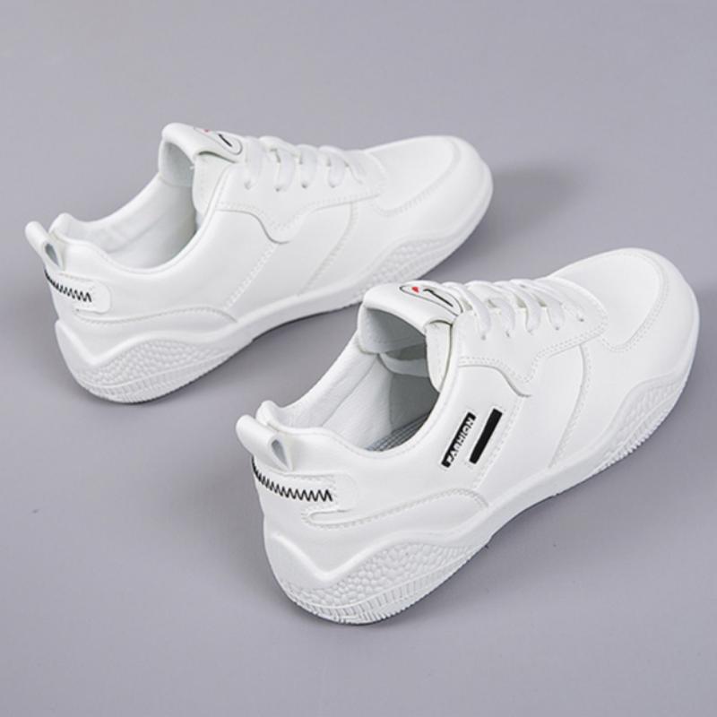 White Shoes All-match Lightweight Women's Sports Casual Shoes Soft Sole Breathable Shoes