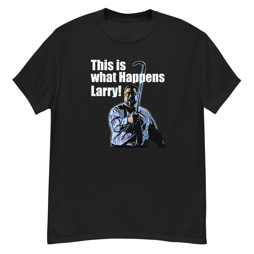 

the big lebowski shirt walter This is what happens larry 90s shirt S