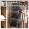 1Pcs Gray Hanging Handbag Organizer Waterproof Clear Sundry Bag New Storage Bag  Door Wall